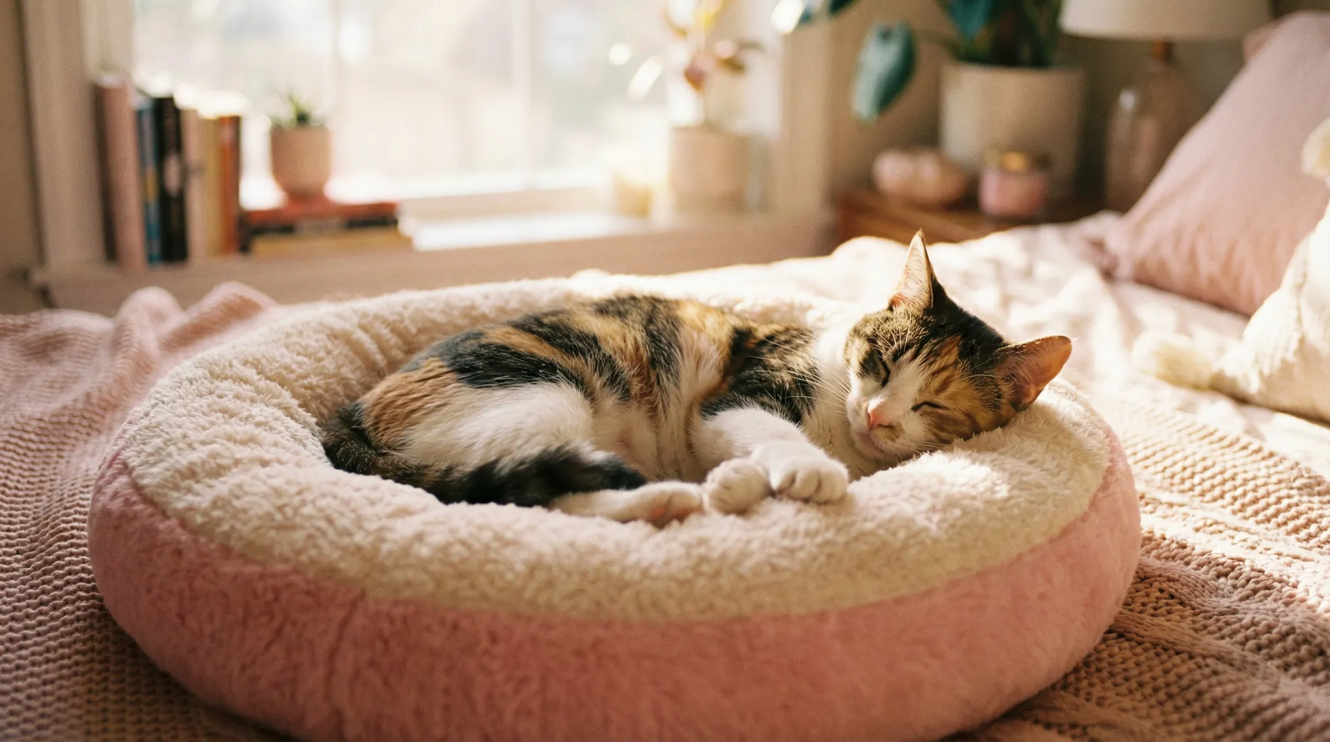 三花猫安静入睡 - 51大赛官网